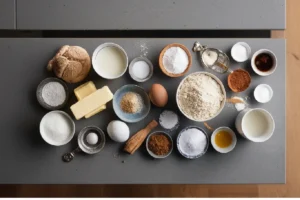 Big Texas Cinnamon Roll recipe Ingredients